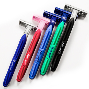 B229GL Bán Chạy Nhất Twin Hai 2 Blade Cạo Dùng Một Lần Razor Blade Với <span class=keywords><strong>Sharp</strong></span> Và An Toàn Blade Cho Người Đàn Ông Và Phụ Nữ OEM Chấp Nhận Được - Product Image 2