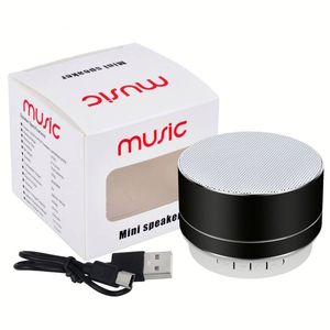 High Quality <b>Mini</b> Portable A10 Wireless <b>Speaker</b> Metal Bass Car <b>Speaker</b> for Mobile Phones - Product Image 5