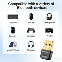 Adaptateur USB Bluetooth 6.0, mini dongle USB sans fil pour PC, haut-parleur, clavier, souris, manette de jeu