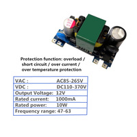 Isolant module d'alimentation à découpage AC-DC module abaisseur 110V 220V à 12V 1A