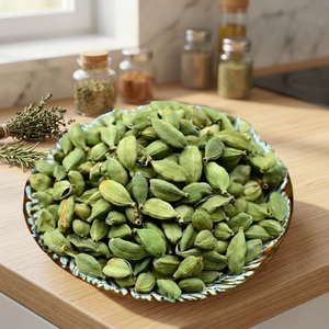 Cardamomo Verde Entero Premium, Vainas de Elaichi Secas, Especia Aromática Natural para Cocinar, Sazonar Té y Procesar Alimentos - Product Image 2
