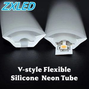 <span class=keywords><strong>Ruban</strong></span> <span class=keywords><strong>LED</strong></span> néon flexible en silicone en forme de V, étanche <span class=keywords><strong>pour</strong></span> <span class=keywords><strong>extérieur</strong></span>, bande lumineuse linéaire souple en gel de silice, en forme d'éventail, lumineuse - Product Image 1