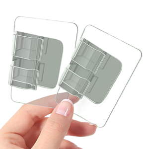 Clips <span class=keywords><strong>de</strong></span> tapis <span class=keywords><strong>de</strong></span> voiture à double griffe, adhésifs, sans clou, transparents, pour tapis <span class=keywords><strong>de</strong></span> sol intérieur <span class=keywords><strong>de</strong></span> véhicule, organisateur <span class=keywords><strong>de</strong></span> coffre - Product Image 3
