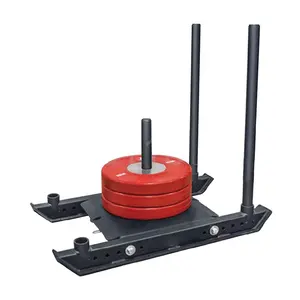 Crossfit Prowler Peralatan Gym Sled Fitness, Plat Berat Badan HRRK31