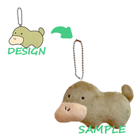 Personnalisé, super doux, brodé avec doublure en maille de nylon et peluche longue