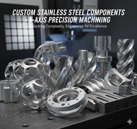 Layanan Pemesinan CNC Presisi Tinggi Berkualitas Premium, Pemesinan CNC Kustom, Suku Cadang Otomotif Aluminium Baja Tahan Karat
