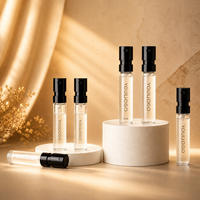 Flacon de parfum français personnalisable de qualité supérieure, flacon d'échantillon de parfum durable, flacon de parfum miniature de luxe à fine brume
