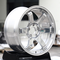 Spiegelpolierte 6061-T6 Geschmiedete 5x112 5x120 18 19 20 21 22 Zoll Geschmiedete Räder Monoblock 6-Speichen-Felgen für BMW M3 M4 Tesla Model Y