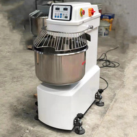 Mélangeur spiral en acier inoxydable de 15/25/50/75/100/125 kg, adapté à la fabrication du pain, mélangeur à pâte professionnel pour boulangerie