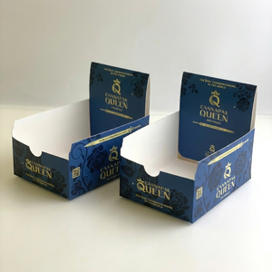 Caja de exhibición de sobremesa pequeña personalizada con impresión, paquete de 25 ranuras, soporte <span class=keywords><strong>para</strong></span> tubos de papel pre-enrollados, caja de exhibición <span class=keywords><strong>para</strong></span> tienda de vapeo - Product Image 3