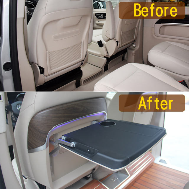 Mercedes V-Class (Vito/V250/V260/W447) Luxury Folding Armrest Storage Box Cup Holder with USB Charge