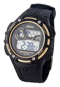 Nouvelle arrivée, chronographe numérique, bracelet en résine, minuterie de <span class=keywords><strong>compte</strong></span> <span class=keywords><strong>à</strong></span> <span class=keywords><strong>rebours</strong></span>, montre de sport, montre-bracelet numérique, montres en plastique étanches pour hommes - Product Image 4