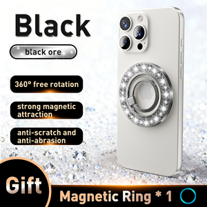 Anillo de Dedo con Cristales de Lujo y Soporte para Teléfono Inteligente, Accesorio Universal para Teléfono Móvil - Product Image 6