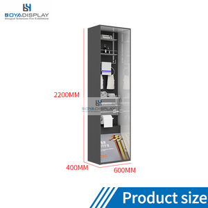 Boya phong cách mới phòng tắm phụ kiện Rack hiển thị nhà vệ sinh hiển thị đứng cho thiết bị vệ sinh cửa hàng cửa hàng thiết kế phòng tắm hiển thị - Product Image 2