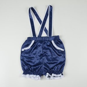 Pantalón Bombacho de Encaje con <span class=keywords><strong>Tirantes</strong></span> Ajustables para Bebés y Niños, Marca PIMEI, para el Verano - Product Image 3