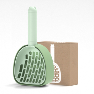 <span class=keywords><strong>พลั่ว</strong></span>ตักทรายแมวในห้องน้ำอเนกประสงค์,อุปกรณ์ทำความสะอาดอุจจาระสัตว์เลี้ยงแบบพกพาทำจากวัสดุ ABS - Product Image 1