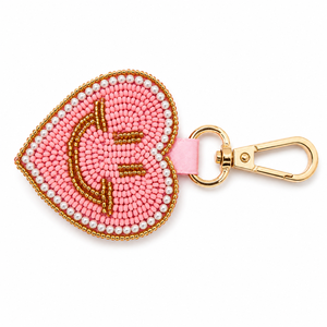 Sstringz Handmade Acrylic Beaded Smiley Face Keychain Lightweight Durable Fashion Key Holder for Bags Purses and Keys - Product Image 3