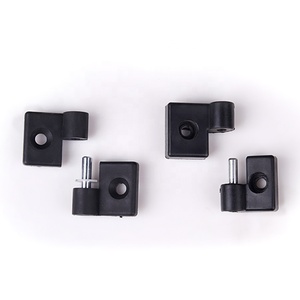 Charnières à arrêt libre en alliage de zinc pour profilés en aluminium extrudé LangLe, charnières métalliques réglables à couple variable avec amortissement - Product Image 2
