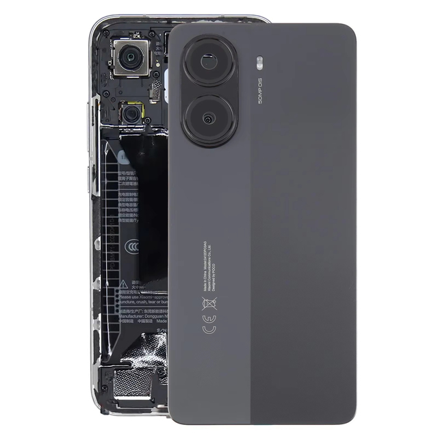 Back Cover for Xiaomi Poco X7 Pro Phone Parts Rear Housing Repair Replacement