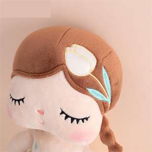 फूल परी राजकुमारी आलीशान खिलौने बेबी गुड़िया काकेशियन पीली जाति काली जाति यूनिकॉर्न एंजेला भरवां गुड़िया खरगोश लड़कियों के खिलौने - Product Image 3