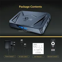 Boîtier TV Android 14.0 X96Q PRO+ Allwinner H728 Octa-core Ethernet 1000M WIFI 6 BT5.0+ Boîtier multimédia 4 Go 64 Go Décodeur intelligent X96Q