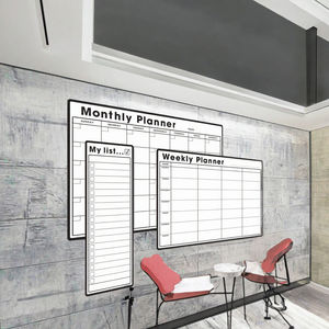 Reusable Magnetic Calendar and Whiteboard Sticker Ideal for Monthly Planning Study Notes and Home Organization - Product Image 3