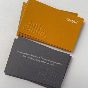 Luxuriöse Individuell Geprägte Visitenkarten mit Logo für Geschäftliche Werbung und Firmenpromotion – Ideal für Geschenke und Blumen - Product Image 2