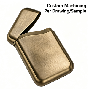 Servicio de Procesamiento Personalizado de Fábrica, Organizador de Metal, Estuche de Almacenamiento Portátil de Acero Inoxidable, Caja de Almacenamiento de Joyas y Artículos Pequeños - Product Image 1