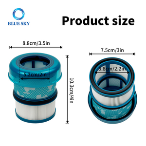 Filtri HEPA di Ricambio per Aspirapolvere Dys V 16 Piston Animal SV53, Fornitura OEM ODM - Product Image 2