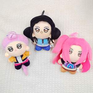 دمية قطيفة على شكل شخصية من أنمي قاتل الشياطين (كيميتسو نو يايبا) مع حقيبة شبكية - Product Image 5