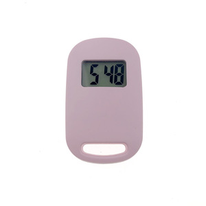 Electronic Keychain Clock Mini Digital Timer Battery Powered Glow In Dark For Students Office Back To School Promotions - Product Image 2