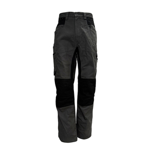 <span class=keywords><strong>Pantalones</strong></span> de Trabajo Tipo Cargo, Transpirables, Uniformes, con Múltiples Bolsillos, Cintura Ajustable, Triple Costura, Parches Duraderos en las Rodillas, de Algodón - Product Image 3