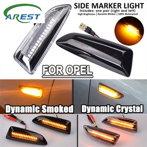Indicatore di Direzione Dinamico a LED, Luce Laterale per <span class=keywords><strong>Opel</strong></span> e Vauxhall Astra J K Crossland X <span class=keywords><strong>Grandland</strong></span> Insignia B Zafira C - Product Image 4