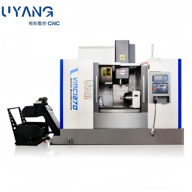 Vmc1270 BT50 Single Spindle CNC Vertical Machining Center-Fanuc Control Automatic Multi-Surface Precision Milling High Precision