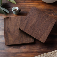 Sous-Verres Personnalisés pour Boissons Café Tasses Palettes et Tasses à Thé – Sous-Verres de Sublimation Carrés Ronds en Bois sur Mesure