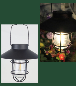 <span class=keywords><strong>Lampe</strong></span> solaire étanche pour décoration extérieure paysage, <span class=keywords><strong>lampe</strong></span> solaire suspendue, crochet de <span class=keywords><strong>berger</strong></span> LED, lampes de jardin de style rétro - Product Image 6