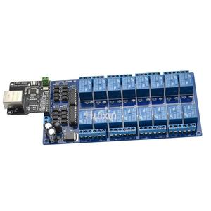 Module Ethernet Control Module Lan Wan Network Web Server RJ45 Port 16 Channel Relay Is Ethernet Controller Board RJ45 <strong>Interface</strong> - Product Image 1