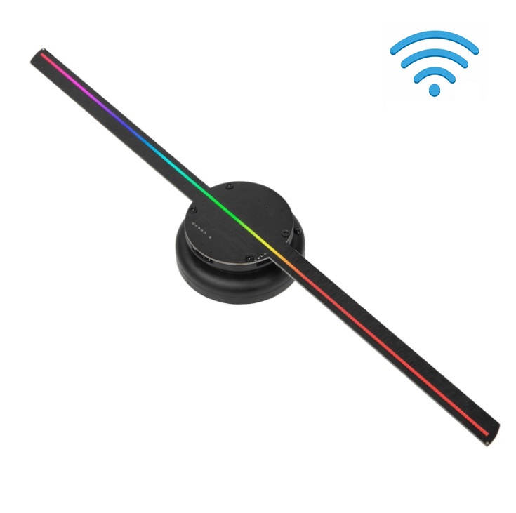 Голографический вентилятор 41 см, 3D Голограмма, светодиодный вентилятор, 3D вентилятор, рекламный дисплей, индивидуальный фотопроектор