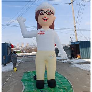 Pubblicità modello di Abraham gonfiabile cartone animato su misura personaggio gonfiabile Abraham vecchio gonfiabile per evento - Product Image 3