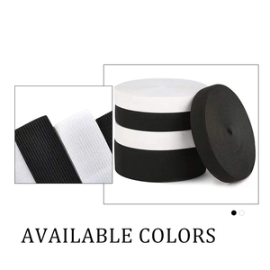Bán buôn trắng đen đàn hồi Webbing dệt kim cao su ban nhạc đàn hồi Webbing - Product Image 3