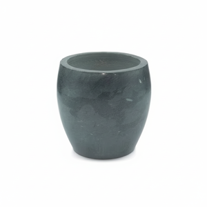Vaso para beber de esteatita gris con estilo, taza moderna hecha a mano, vajilla duradera, perfecta para cocina, comedor, bar y uso en hoteles - Product Image 1