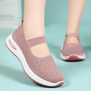 G-H-193 Chaussures de sport pour femmes respirantes originales, chaussures décontractées pour la marche avec design antidérapant pour l'été, chaussures pour femmes <span class=keywords><strong>pas</strong></span> chères - Product Image 1