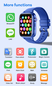 Tốt nhất bán Wonlex KT34 trẻ em thông minh Điện thoại đồng hồ SOS cuộc gọi GPS theo dõi <span class=keywords><strong>Android</strong></span> 8.1 trẻ em GPS Smartwatch - Product Image 2