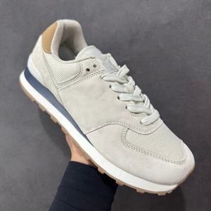 Chaussures décontractées pour hommes 9060 NBW, semelle plate, en cuir et tissu respirant léger et confortable. - Product Image 3