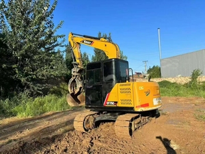 Sany Made Earth-Moving Shovel SY75C Mini Digger, Sany75 7ton Tracked Escavador con cadena de goma - Product Image 2
