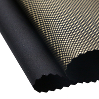 Tissu personnalisé de stockage de chaleur et d'isolation thermique à pois Isolation thermique bronzant Doublure de veste en duvet Tissu interlock