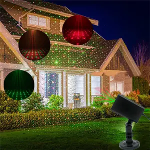 Outdoor Garden Lawn Christmas Stage Effect Lights Fairy Sky Star Laser Projector Waterproof Landscape Park Garden Laser Light