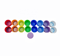 Couvercle de bouteille d'eau en plastique standard 28mm 1810 Cap avec doublure et pliage
