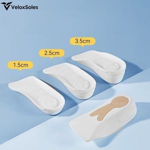 EVA Gel <b>Memory</b> <b>Foam</b> Silicone Eco-Friendly Adjustable Height Increase <b>Insoles</b> Men Women Arch Support Breathable Comfort Shock - Product Image 3