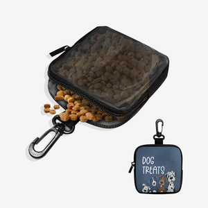 Sac de dressage pour chien personnalisé avec impression, crochet et fermeture éclair, ensemble d'entraînement pour chiot, sac de promenade pour chien, accessoires de dressage pour chien - Product Image 6